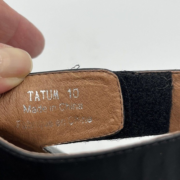 Jeffrey Campbell Tatum Wedge Heel Leather Ankle Strap Shoe - Picture 10 of 12